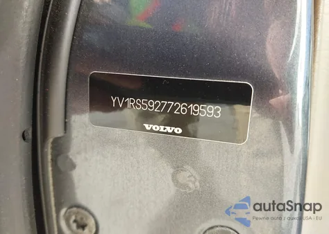 2007 Volvo S60 2.5T из США, поврежденный, VIN YV1RS592772619593